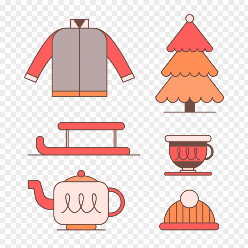 Vector Winter Clothes Clothing PNG