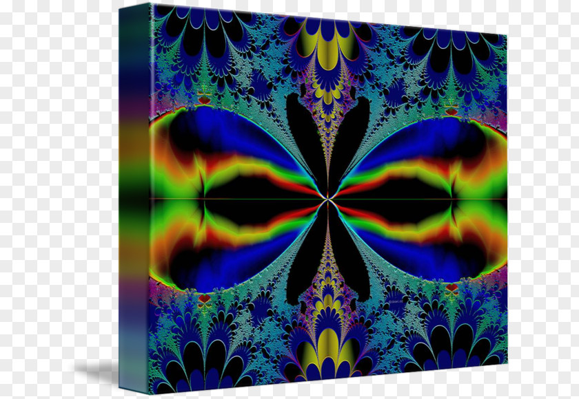 Bright Colors Modern Art Color Fractal Contemporary PNG