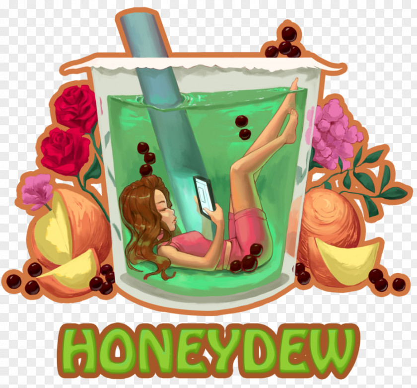 Bubble Drink Tea T-shirt Honeydew Clothing PNG