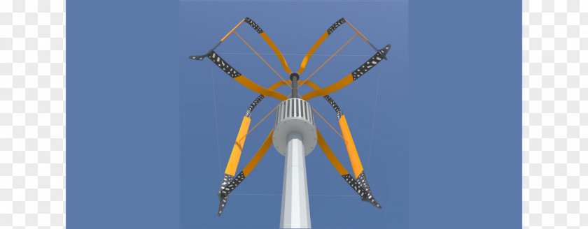 Energy Vertical Axis Wind Turbine Darrieus PNG
