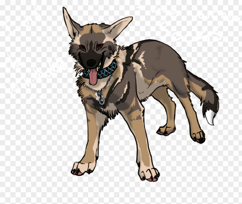 German Shepherd Dog Breed Character Snout Fiction PNG