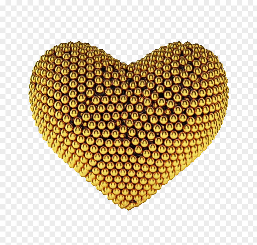 Heart Royalty-free Gold PNG