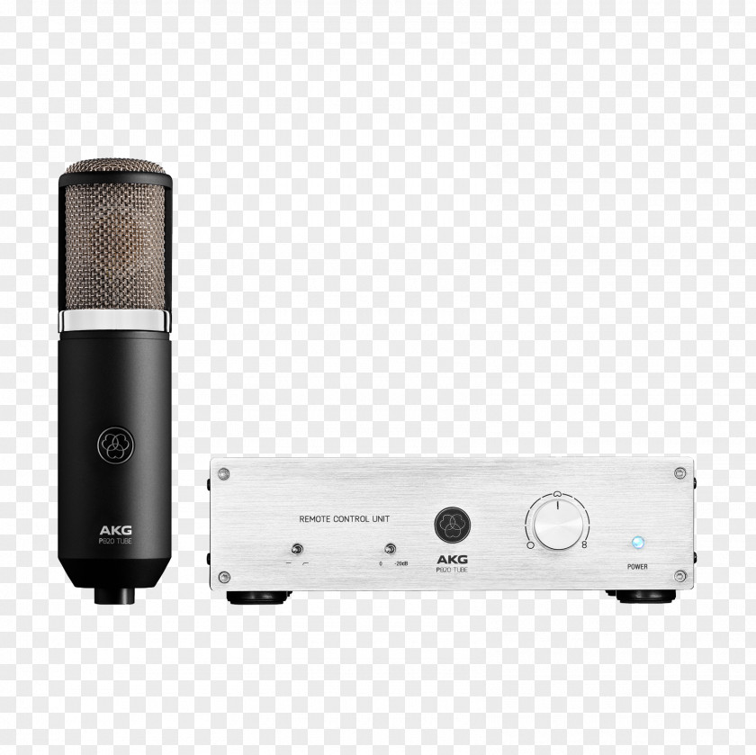 Microphone Valve AKG P820 Acoustics Vacuum Tube PNG