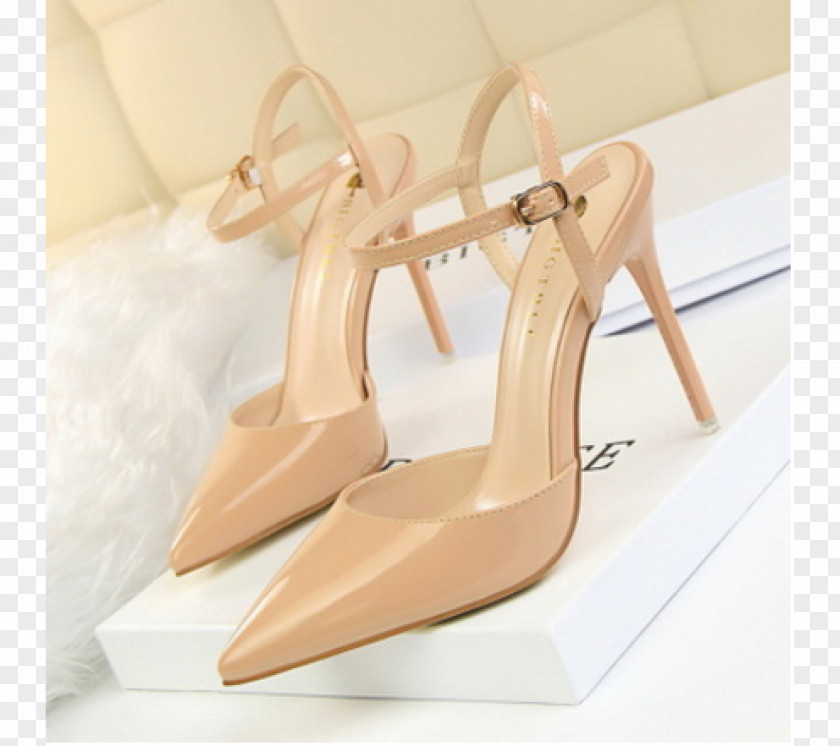 Stiletto Sandal High-heeled Shoe Patent Leather PNG