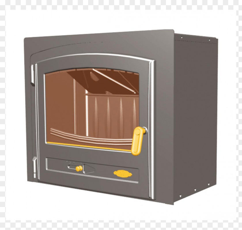 Wood Fireplace Insert Stove Cast Iron PNG