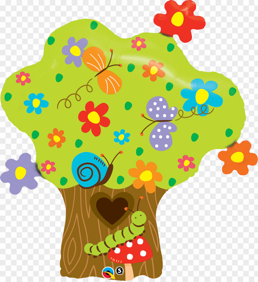 Balloon Toy Birthday Party Tree PNG