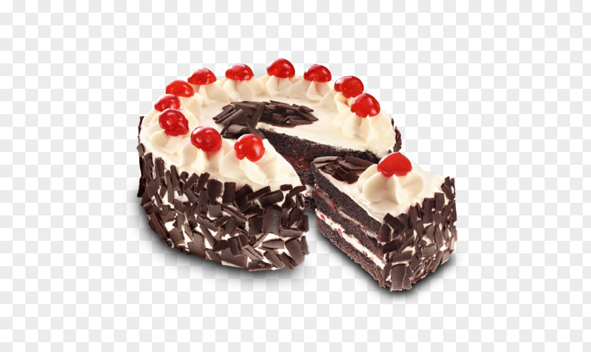 Cut The Ribbon Red Black Forest Gateau Bakery Layer Cake PNG