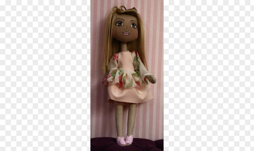 Doll Brown Hair Figurine PNG