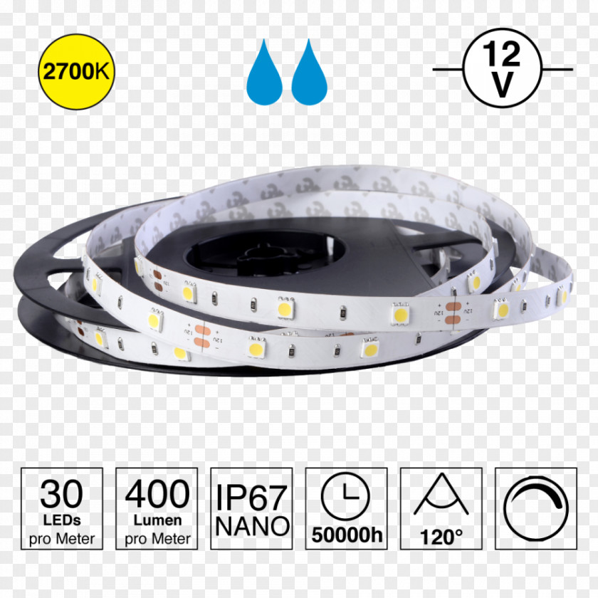 Light LED Strip Light-emitting Diode White Color Rendering Index PNG