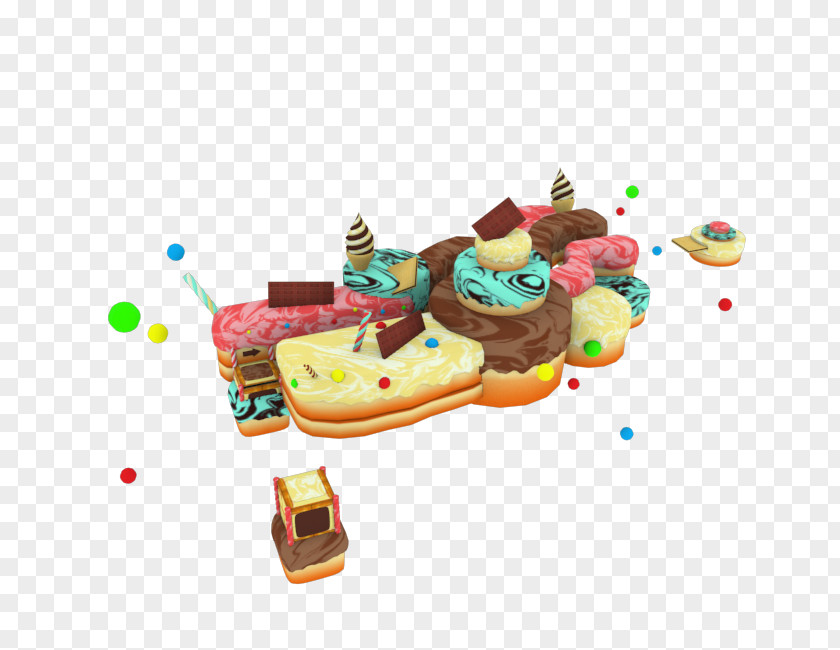 Mario Galaxy Birthday Cake Torte Toy Confectionery PNG
