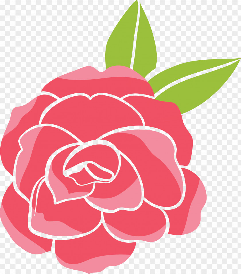 Red Vector Rose Garden Roses Beach Cartoon Clip Art PNG