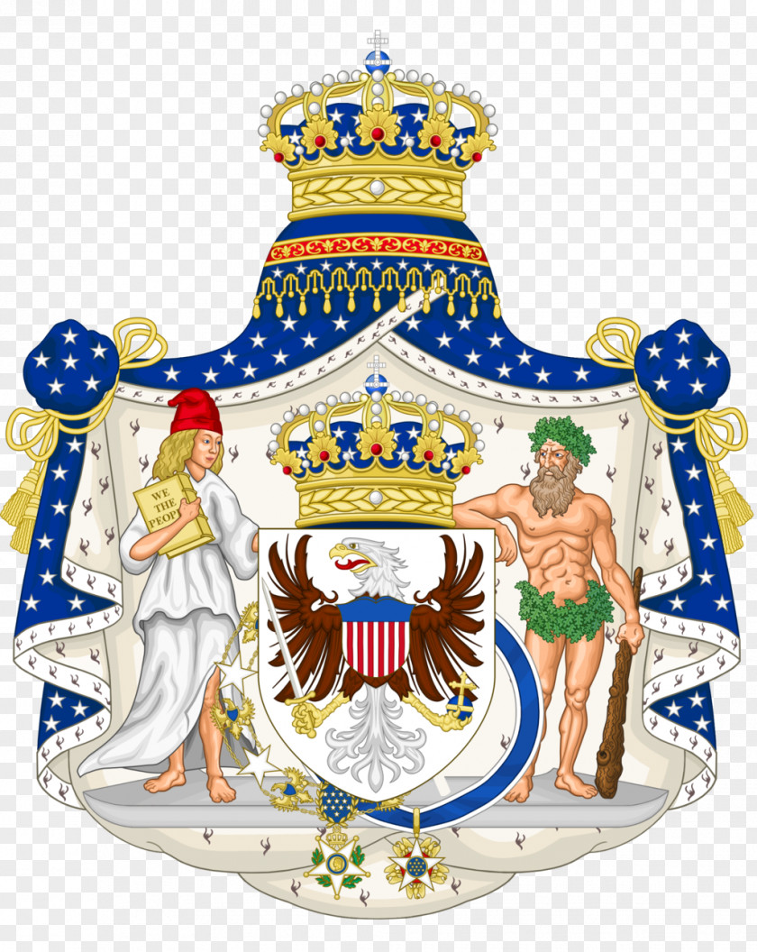 Usa Coat Of Arms Union Between Sweden And Norway United States America Canada Monarch PNG
