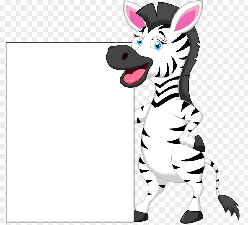 Zebra Cartoon Clip Art PNG