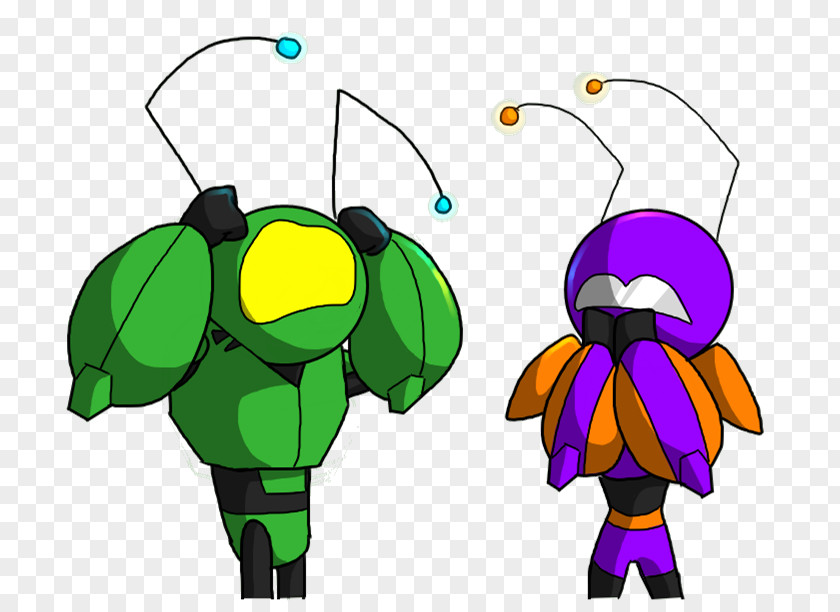 Glowing Halo Insect Pollinator Art PNG