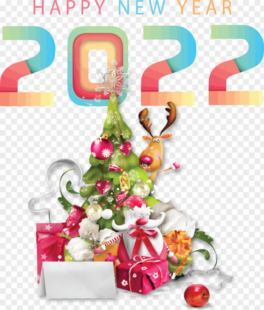 Happy 2022 New Year PNG