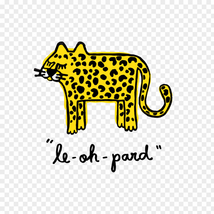 Leopard Clip Art Illustration PNG