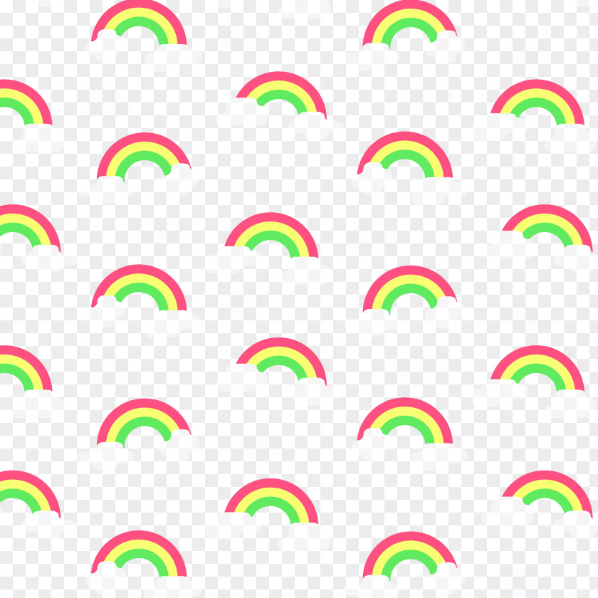Vector Rainbow Patterns PNG