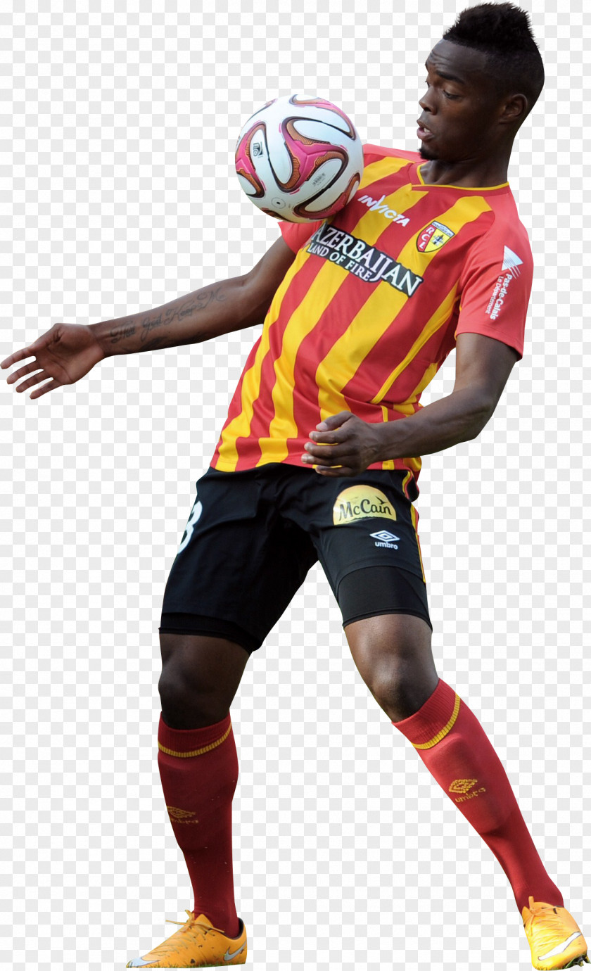 2018 Fifa World Cup Football OGC Nice Player RC Lens Rendering PNG