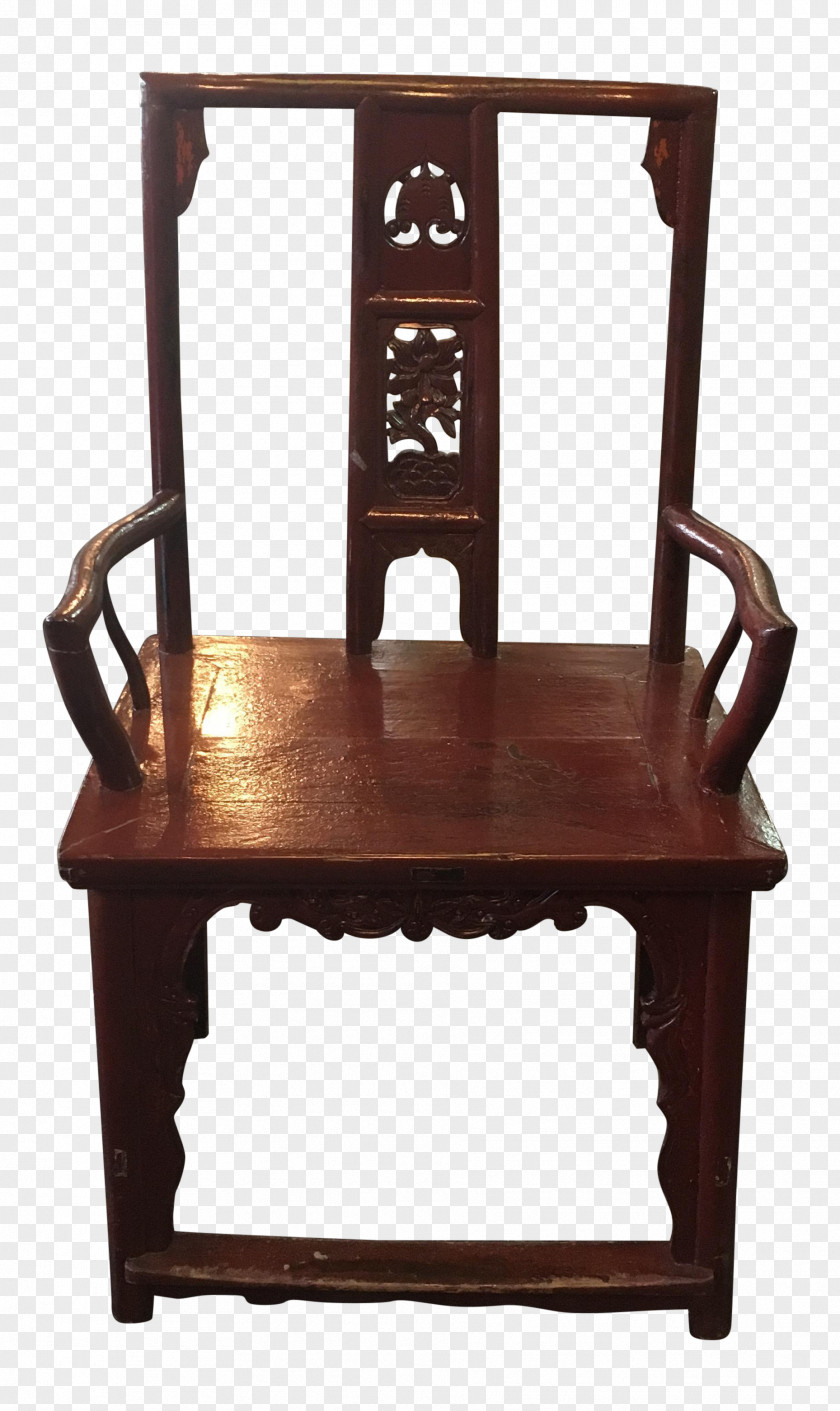 Chinese Temple Antique Product Design Chair PNG