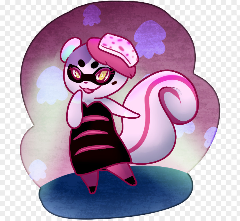 Fresh Squid Cartoon Pink M Character PNG