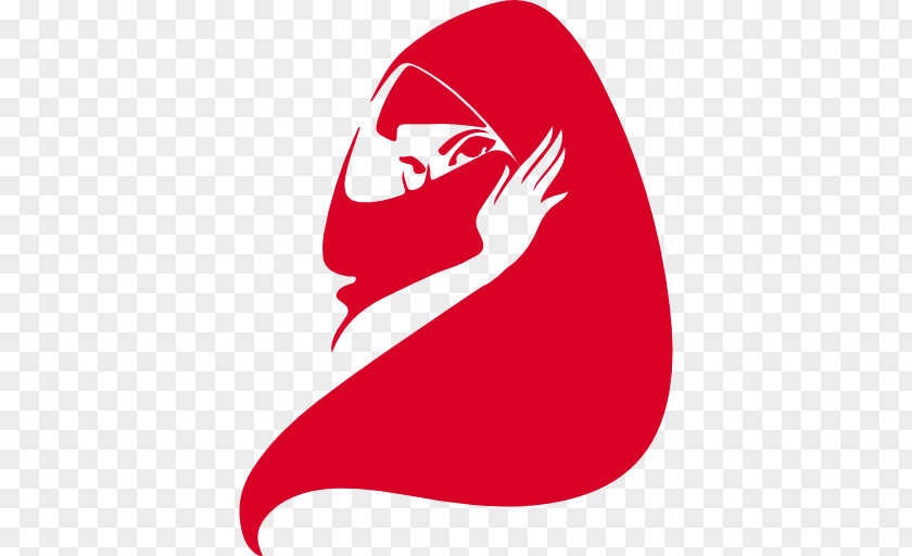 Logo Red Hijab PNG