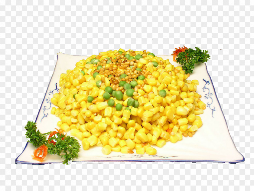 Pine Nut Corn Vegetarian Cuisine Succotash Hot And Sour Soup Chinese PNG