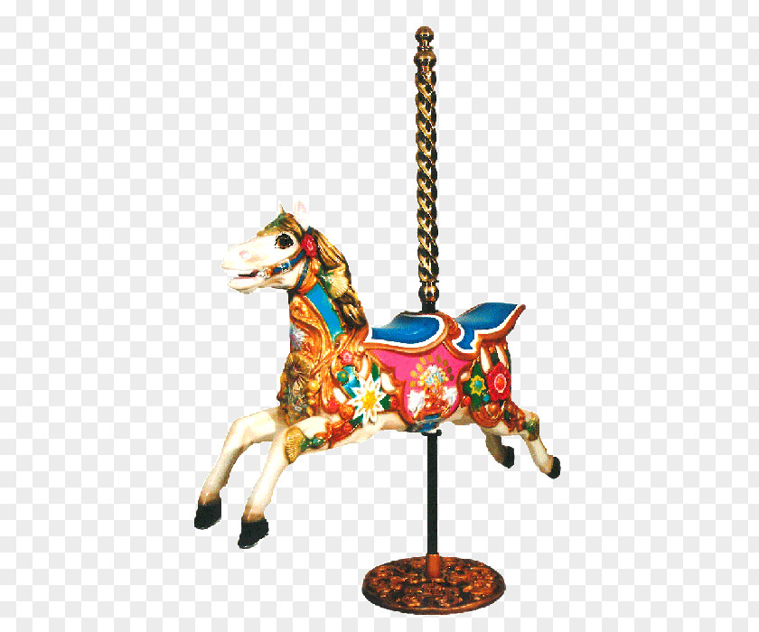 Horse Carousel Flying Amusement Park Pony Mustang PNG