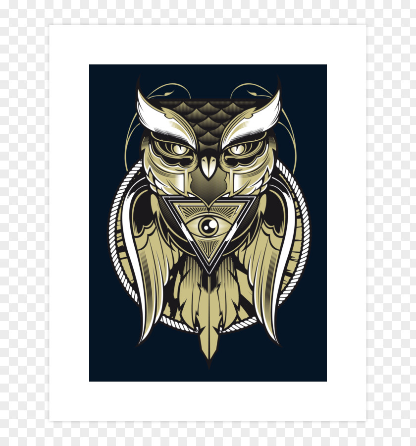 Owl T-shirt Art PNG
