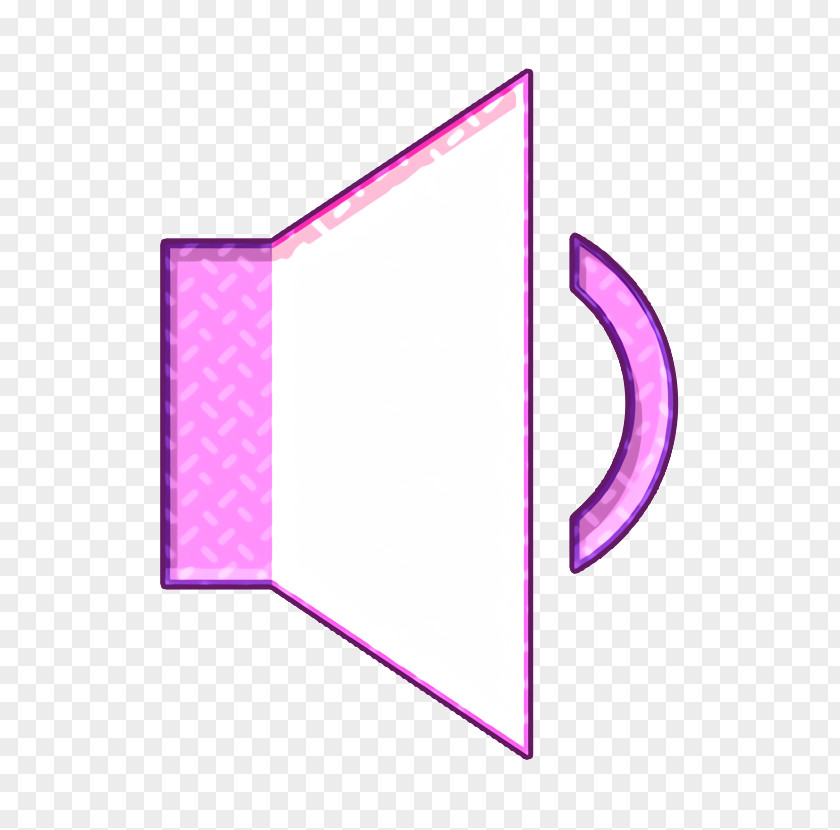 Rectangle Material Property Audio Icon Decrease Down PNG
