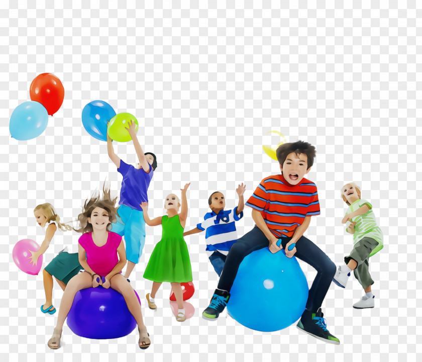 Toddler Swiss Ball Social Group Play Fun Playing With Kids Child PNG