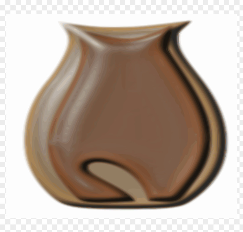 Vase Artifact Brown PNG