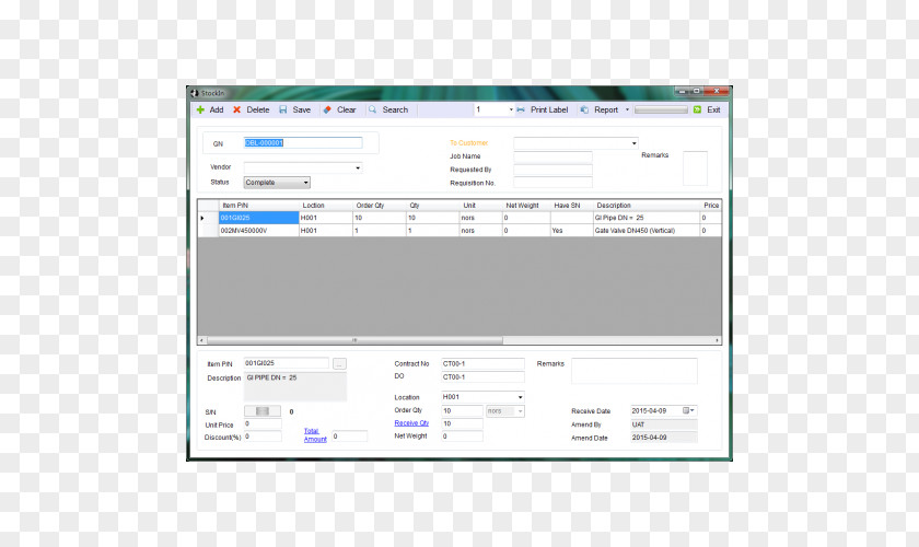 Warehouse Management Computer Program Software Multimedia Web Page PNG