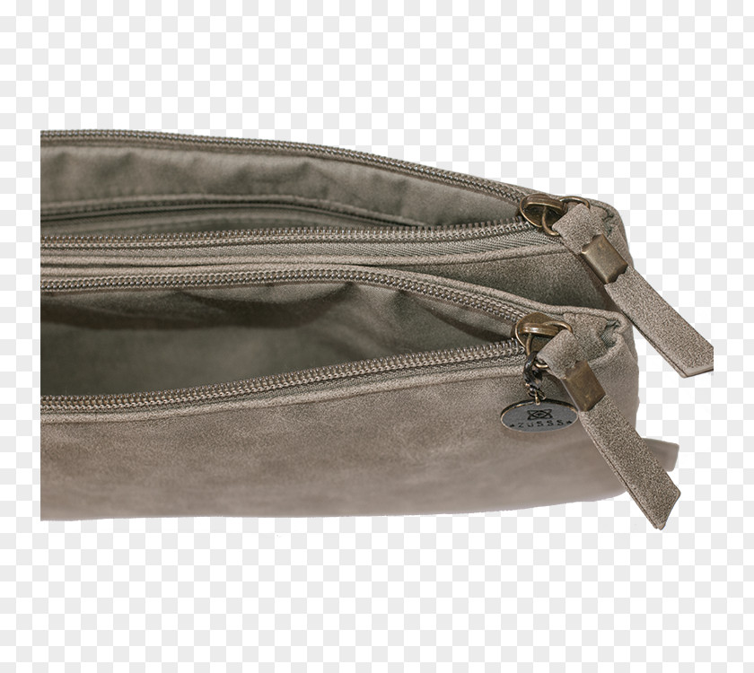 Zipper Handbag Messenger Bags Khaki PNG