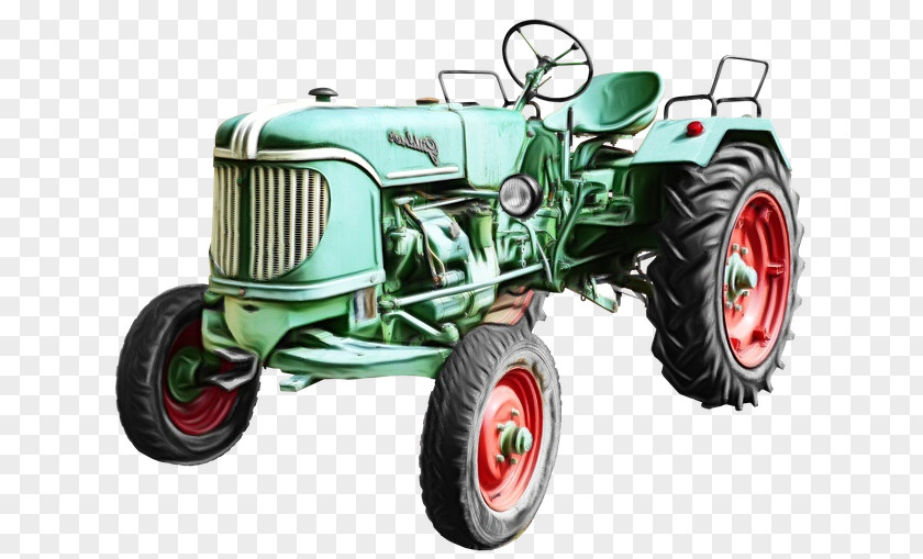 Antique Car Land Vehicle Tractor PNG