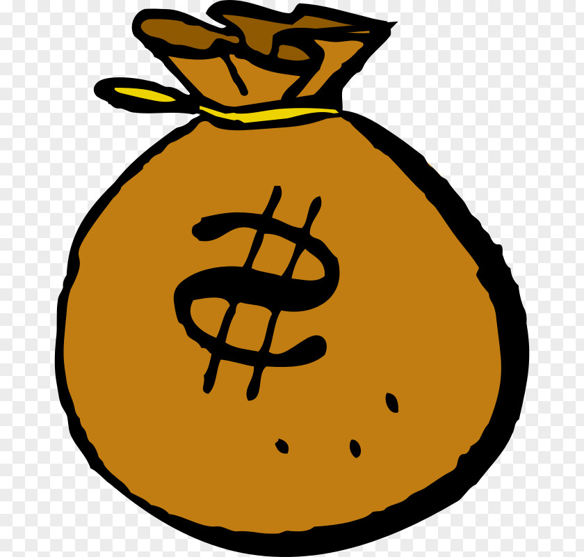 Symbol Smile Money Bag PNG