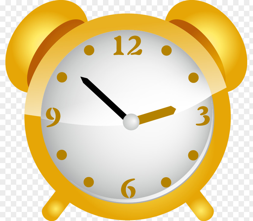 Vector Alarm Clock Cracked Egg Fruit Fresh Color PNG