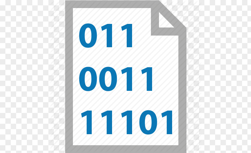 Binary Icon Code File Document PNG