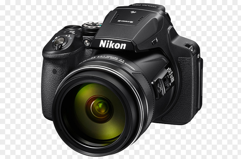 Camera Nikon Coolpix P900 Superzoom Point-and-shoot PNG