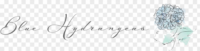 Hydrangea Fashion Blog Petite Size Logo PNG