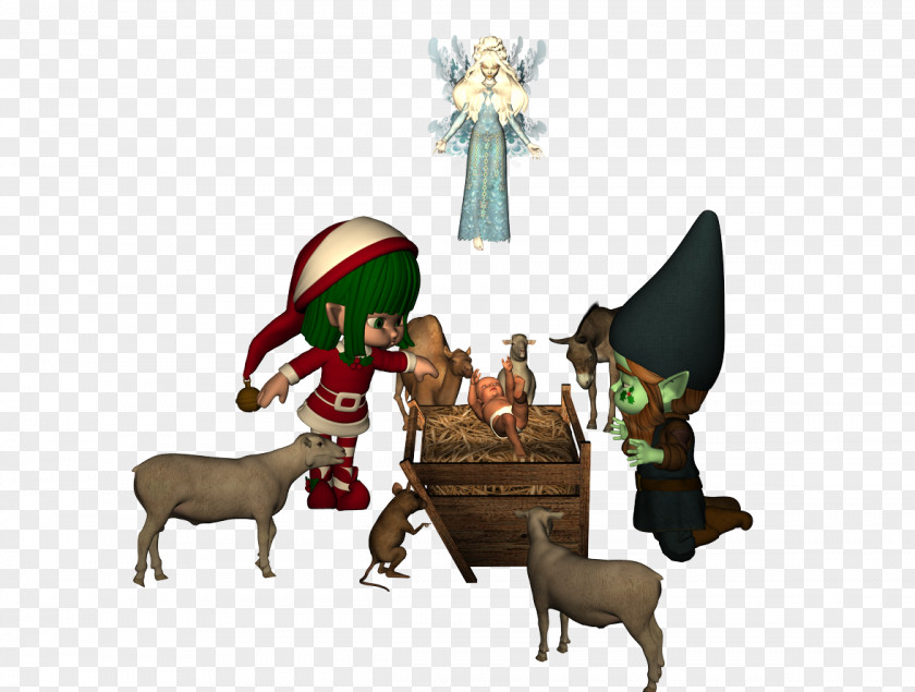 All The Way Peers Reindeer Christmas Ornament New Year Art PNG