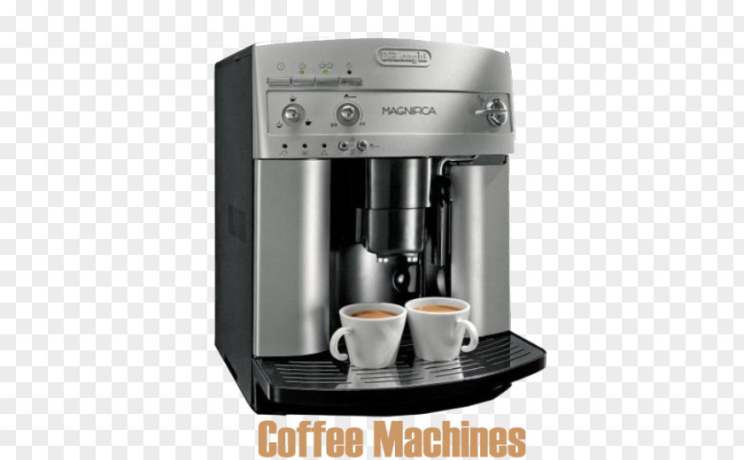 Coffee Espresso Coffeemaker Cappuccino De'Longhi Magnifica ESAM 3300 PNG