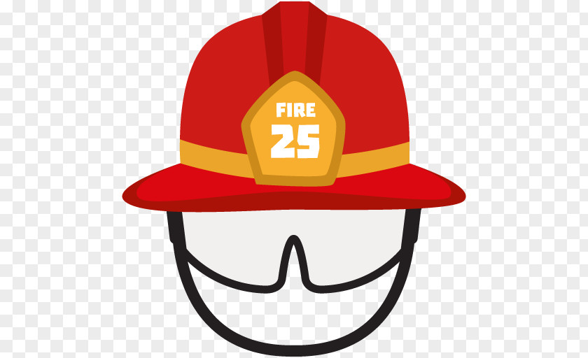 Fireman Firefighter's Helmet Hat Clip Art PNG
