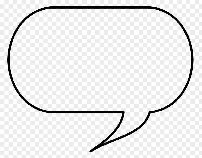 Speech Bubble Black And White Pattern PNG