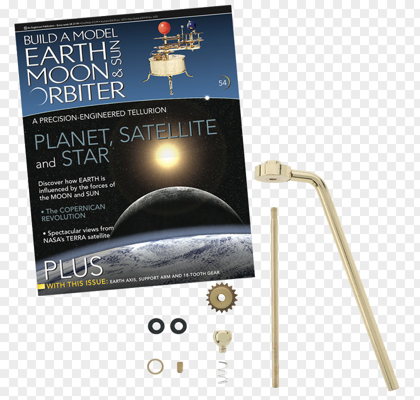 Steel Teeth Collection Earth Solar System Model Moon Sun PNG