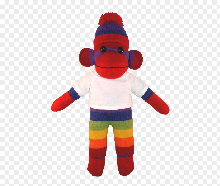 T-shirt Sock Monkey Stuffed Animals & Cuddly Toys PNG