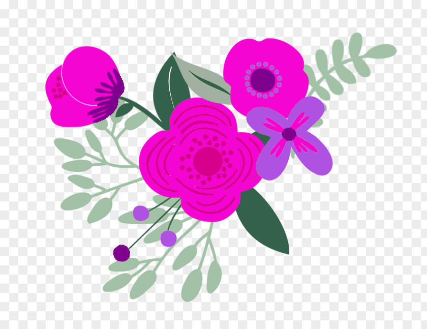 Bright Bouquet Garden Roses PT Fonts Lato Illustration Open Sans PNG