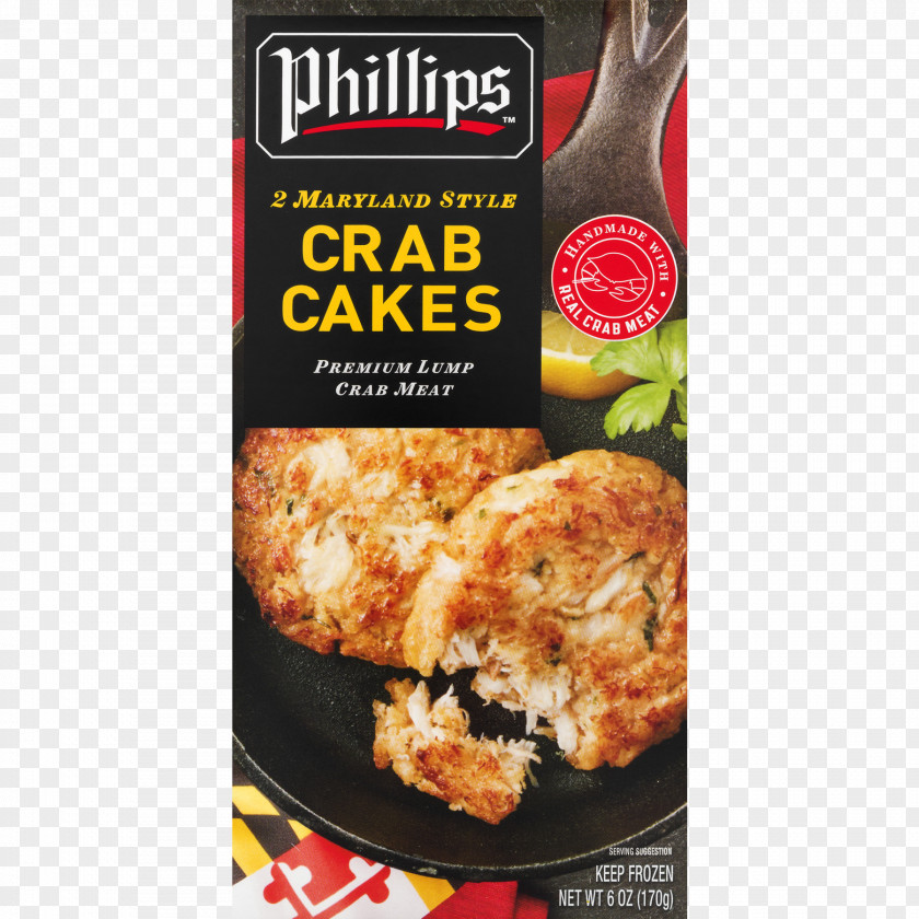 Crab Fry Cake Meat Phillips Foods, Inc. And Seafood Restaurants PNG