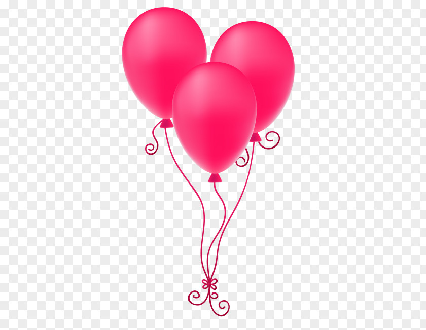 Pink Bird Balloon PNG