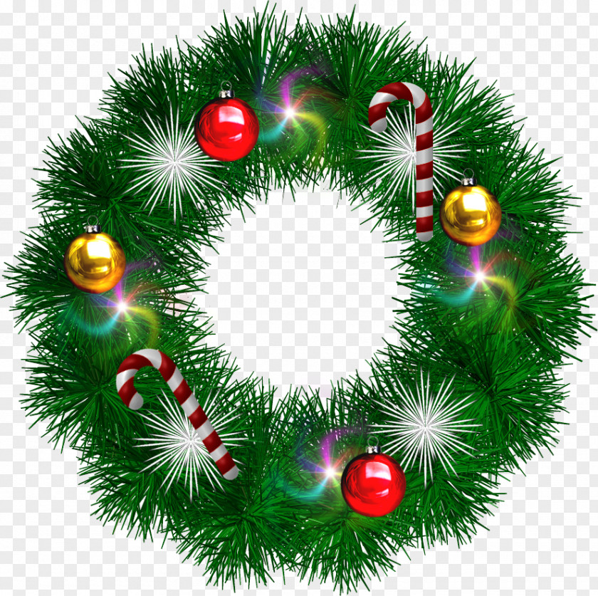 Christmas Tree Advent Wreath PNG