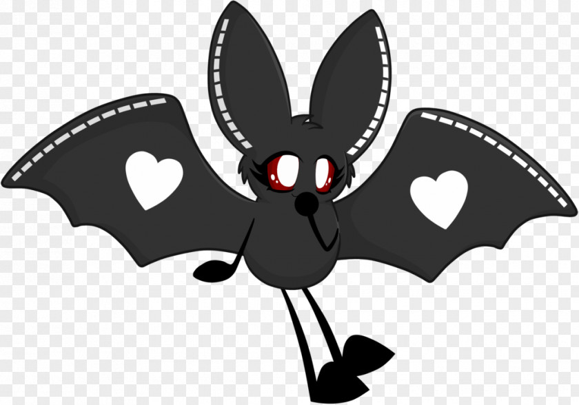 Cute Bat Plushie Clip Art Insect Wing BAT-M Character PNG